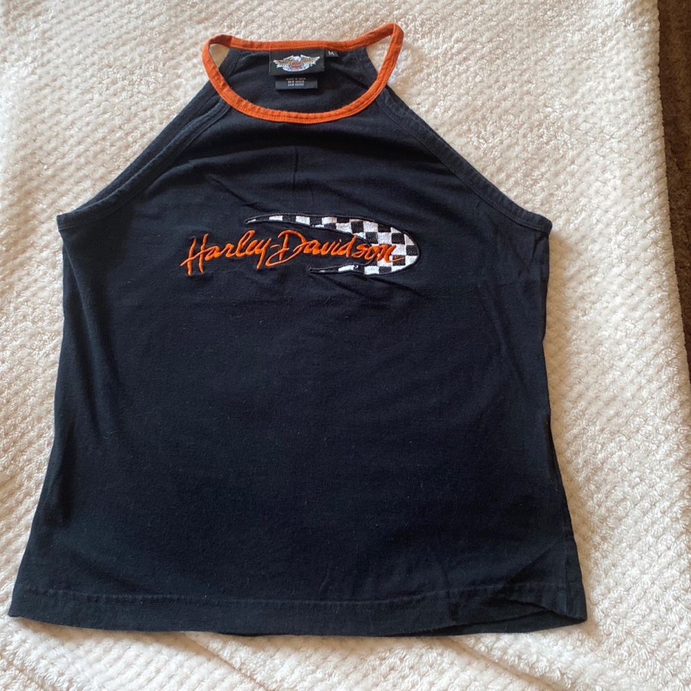 Harley Davidson racer back